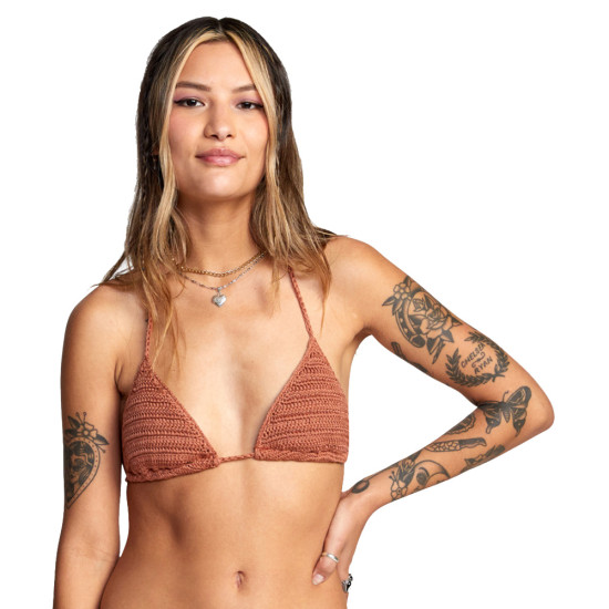 RVCA Γυναικείο μαγιό Camille Rowe Westside - Slide Triangle Bikini Top